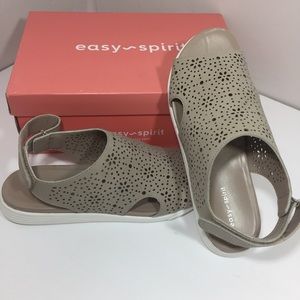 Easy spirit slip on sling back comfort sandals